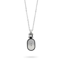 Collier Boccadamo Homme in Acier AGR274N